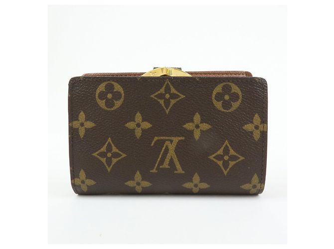 Louis Vuitton Monogram Portefeuille Viennois Compact Wallet M61674 - vista 2