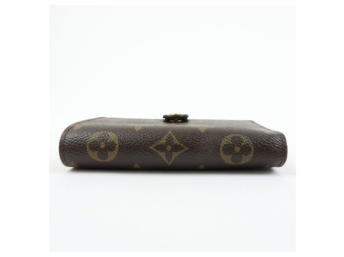 Louis Vuitton Monogram Portefeuille Viennois Compact Wallet M61674 - vista 5