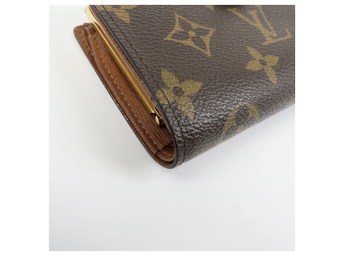 Louis Vuitton Monogram Portefeuille Viennois Compact Wallet M61674 - vista 6