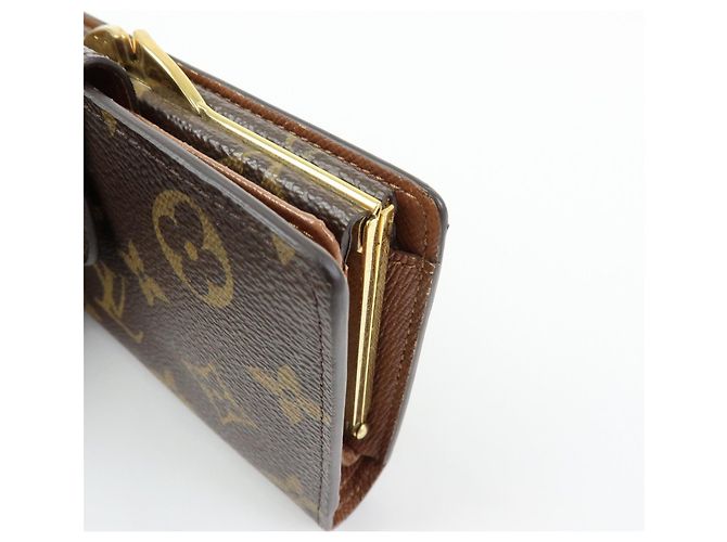 Louis Vuitton Monogram Portefeuille Viennois Compact Wallet M61674 - vista 8