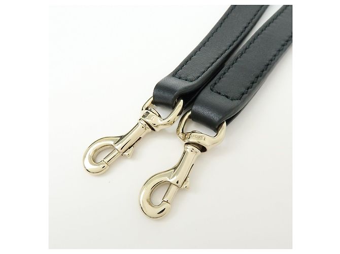 GUCCI Borsa a mano e a tracolla 2WAY in pelle Micro Guccissima Nero 449663 - vista 8