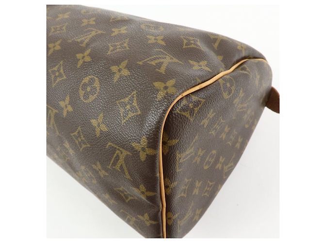 Louis Vuitton Monogram Speedy 30 Boston Bag Hand Bag Brown M41526 - vista 14
