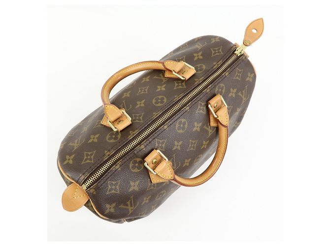 Louis Vuitton Monogram Speedy 30 Boston Bag Hand Bag Brown M41526 - vista 17