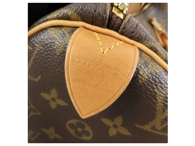 Louis Vuitton Monogram Speedy 30 Boston Bag Hand Bag Brown M41526 - vista 22