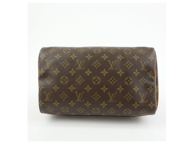 Louis Vuitton Monogram Speedy 30 Boston Bag Hand Bag Brown M41526 - vista 5