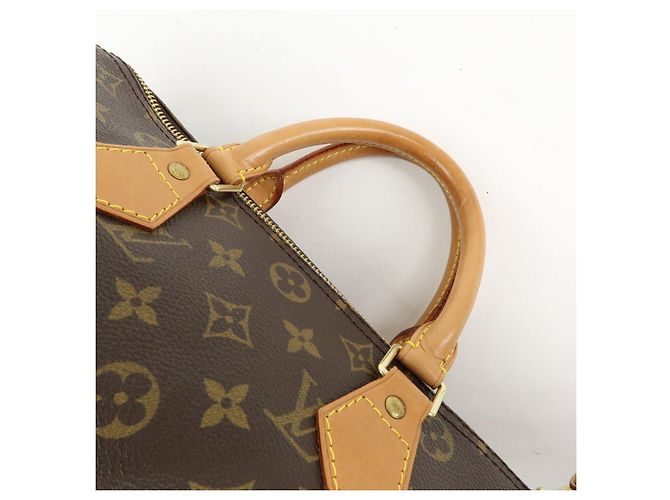 Louis Vuitton Monogram Speedy 30 Boston Bag Hand Bag Brown M41526 - vista 6