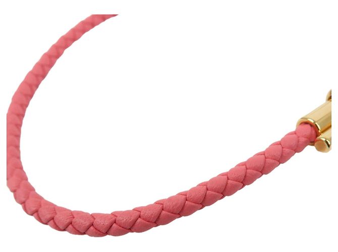Hermès Bracciale HERMES Glenan H Tresse in Veau Swift Leather Pink - vista 10