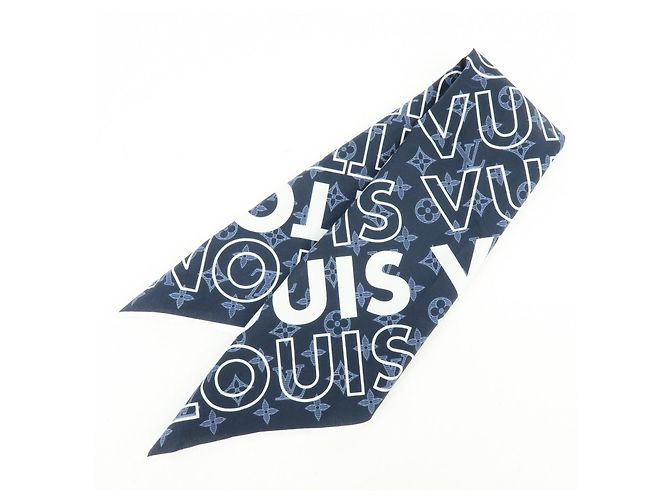 Louis Vuitton Monogram Cotone 100％ Logo Scarf Handkerchief MP2306 - vista 11