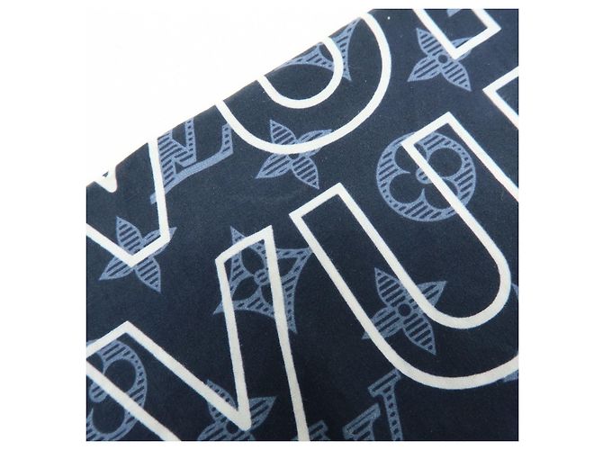 Louis Vuitton Monogram Cotone 100％ Logo Scarf Handkerchief MP2306 - vista 8