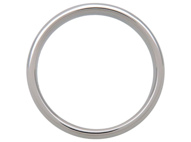 Tiffany & Co Forever Wedding Classic Band Ring PT950 Platinum US8 Ehering - Ansicht 3