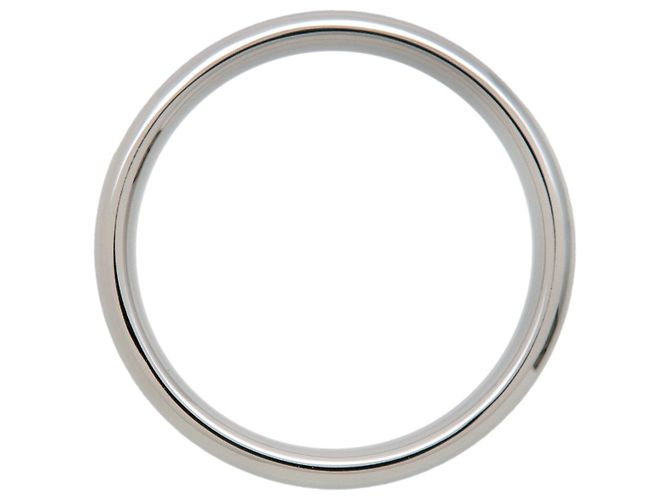 Tiffany & Co Forever Wedding Classic Band Ring PT950 Platinum US5.5 Ehering - Ansicht 4