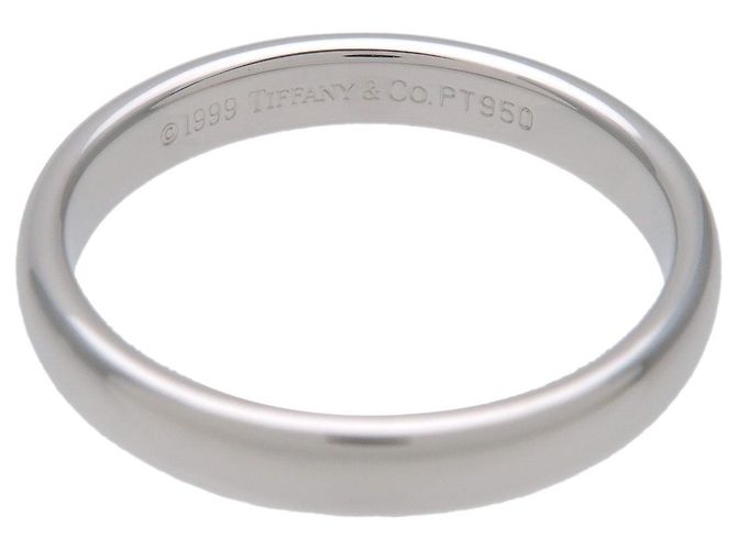Tiffany & Co Forever Wedding Klassischer Ehering PT950 Platin US4 - Ansicht 4