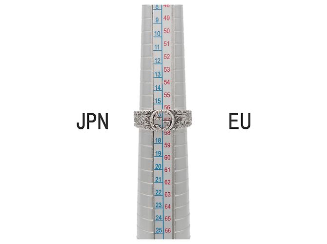 GUCCI Interlocking G Arabesque Ring SV925 Silber #17 US8 EU57 - Ansicht 7