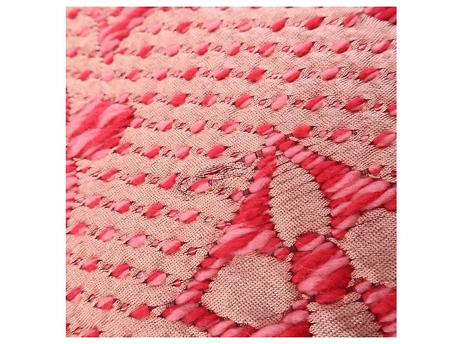 Louis Vuitton Monogram Wool Silk Scarf Echarpe Logomania M78706 - vista 17