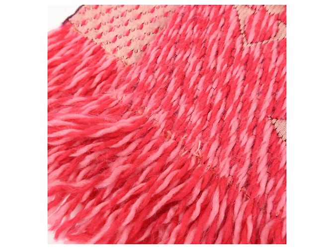 Louis Vuitton Monogram Wool Silk Scarf Echarpe Logomania M78706 - vista 7