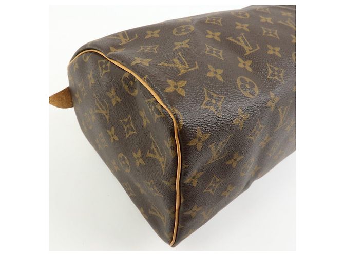 Borsa a mano Louis Vuitton Monogram Speedy 30 Boston Bag Brown M41526 - vista 10