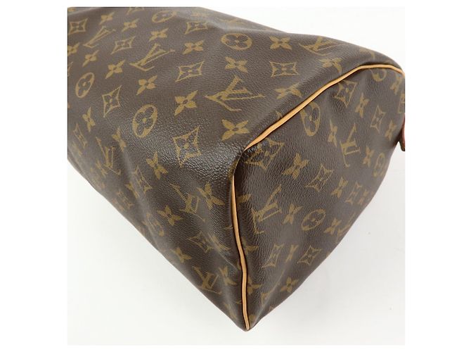 Borsa a mano Louis Vuitton Monogram Speedy 30 Boston Bag Brown M41526 - vista 11
