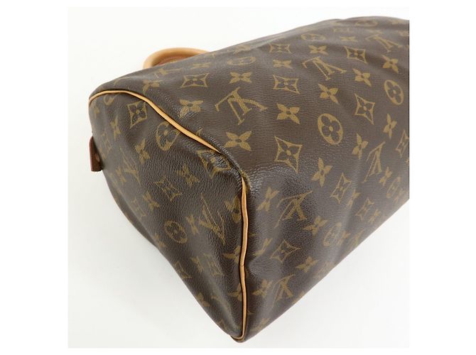 Borsa a mano Louis Vuitton Monogram Speedy 30 Boston Bag Brown M41526 - vista 12