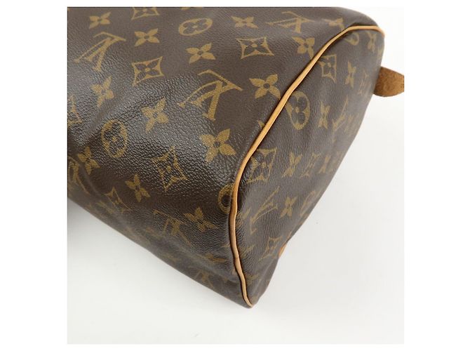 Borsa a mano Louis Vuitton Monogram Speedy 30 Boston Bag Brown M41526 - vista 13