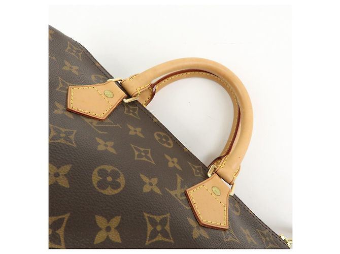 Borsa a mano Louis Vuitton Monogram Speedy 30 Boston Bag Brown M41526 - vista 6