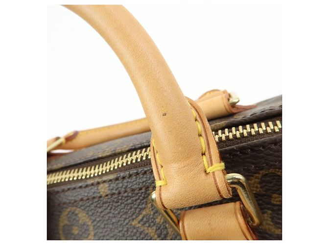 Borsa a mano Louis Vuitton Monogram Speedy 30 Boston Bag Brown M41526 - vista 9