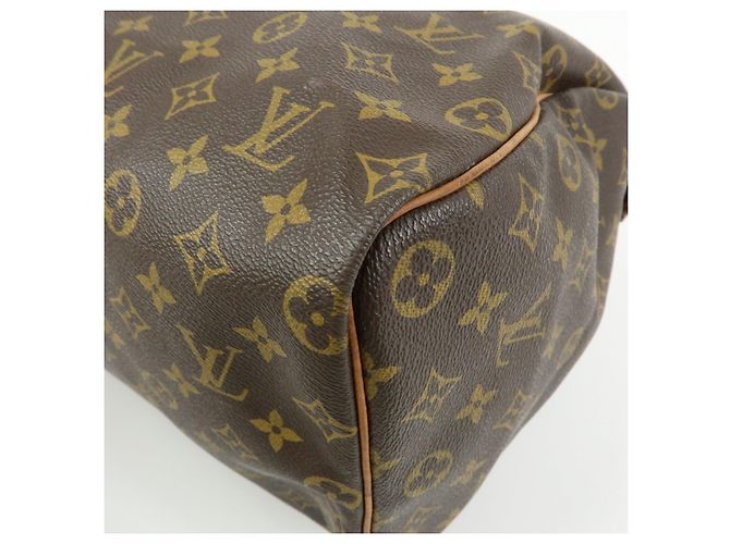 Borsa a mano Louis Vuitton Monogram Speedy 40 Borsa Boston Marrone M41522 - vista 11