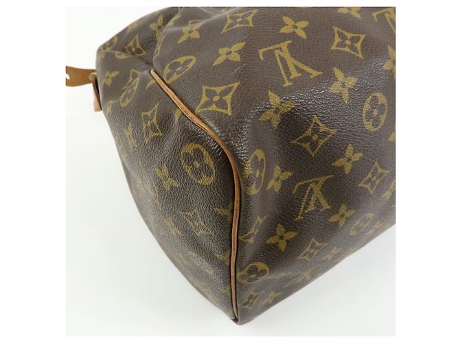 Borsa a mano Louis Vuitton Monogram Speedy 40 Borsa Boston Marrone M41522 - vista 12