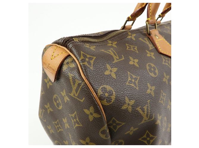 Borsa a mano Louis Vuitton Monogram Speedy 40 Borsa Boston Marrone M41522 - vista 15