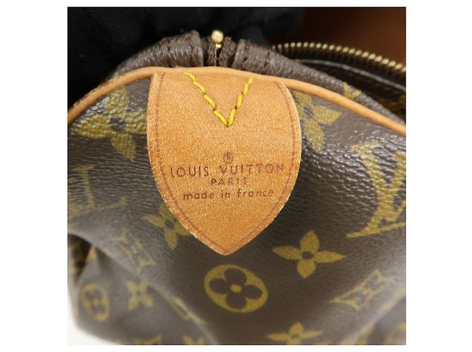 Borsa a mano Louis Vuitton Monogram Speedy 40 Borsa Boston Marrone M41522 - vista 21