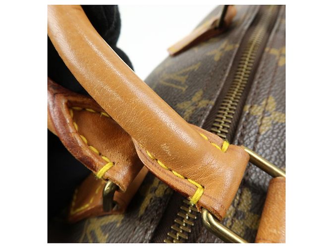 Borsa a mano Louis Vuitton Monogram Speedy 40 Borsa Boston Marrone M41522 - vista 8