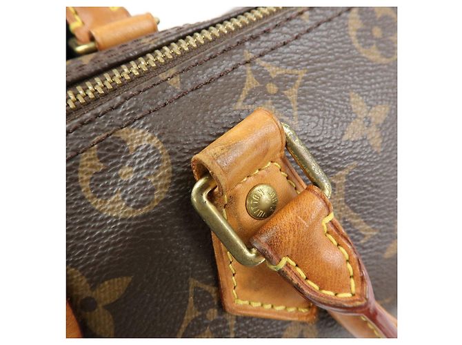Louis Vuitton Monogram Speedy 30 Boston Bag Hand Bag Brown M41108 - vista 10
