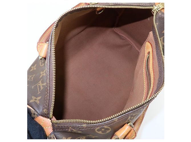Louis Vuitton Monogram Speedy 30 Boston Bag Hand Bag Brown M41108 - vista 20