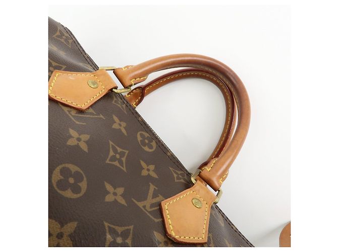 Louis Vuitton Monogram Speedy 30 Boston Bag Hand Bag Brown M41108 - vista 6