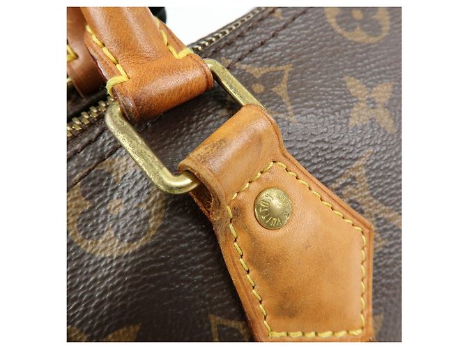 Louis Vuitton Monogram Speedy 30 Boston Bag Hand Bag Brown M41108 - vista 8
