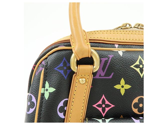 Louis Vuitton Monogram Multicolor Priscilla Hand Bag Noir M40097 - vista 10