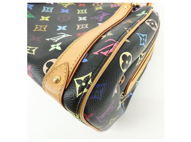 Louis Vuitton Monogram Multicolor Priscilla Hand Bag Noir M40097 - vista 13