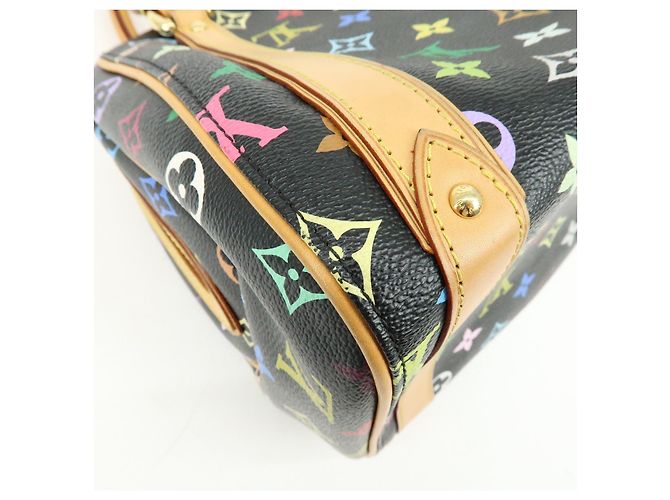 Louis Vuitton Monogram Multicolor Priscilla Hand Bag Noir M40097 - vista 14