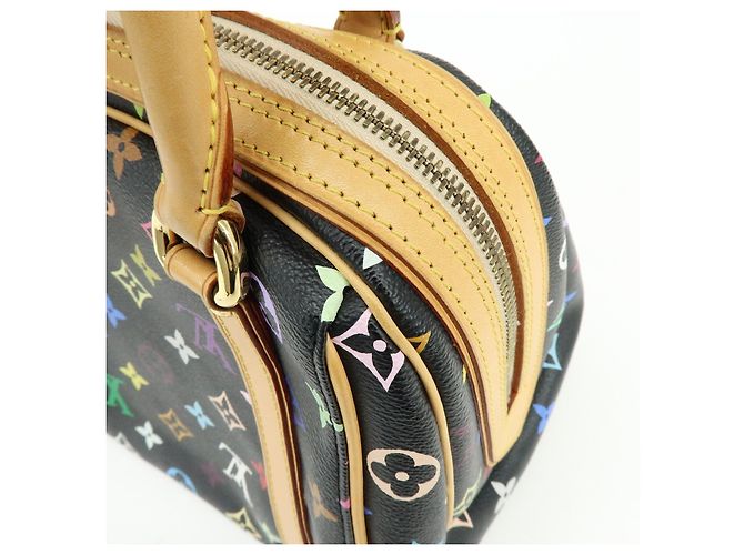 Louis Vuitton Monogram Multicolor Priscilla Hand Bag Noir M40097 - vista 15