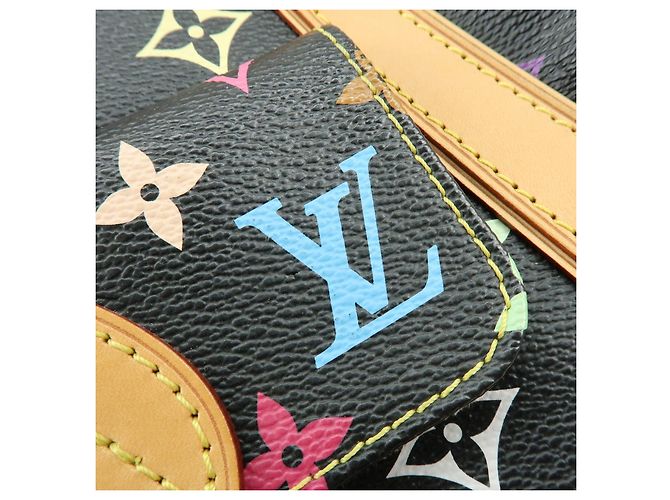 Louis Vuitton Monogram Multicolor Priscilla Hand Bag Noir M40097 - vista 16
