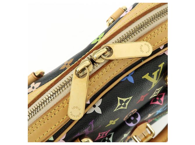 Louis Vuitton Monogram Multicolor Priscilla Hand Bag Noir M40097 - vista 19