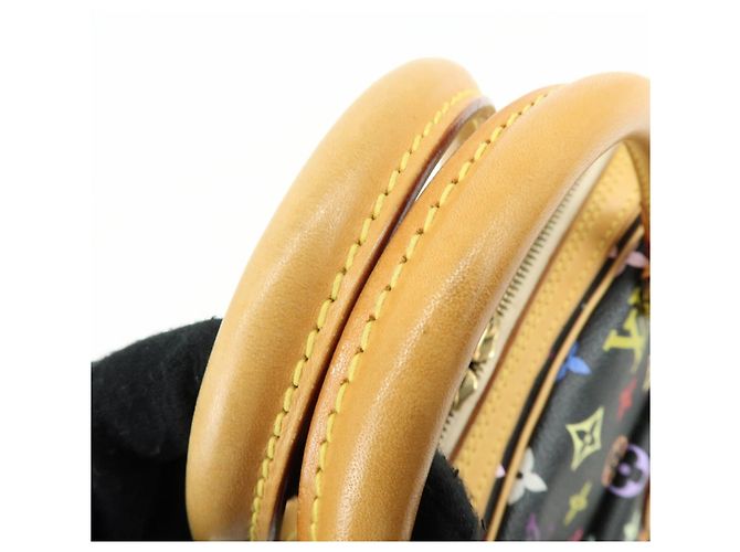 Louis Vuitton Monogram Multicolor Priscilla Hand Bag Noir M40097 - vista 7