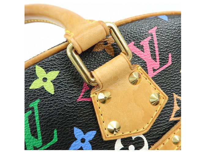 Louis Vuitton Monogram Trouville Multicolor Hand Bag Noir M92662 - vista 11