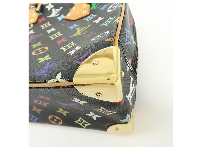 Louis Vuitton Monogram Trouville Multicolor Hand Bag Noir M92662 - vista 15