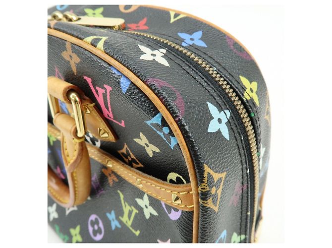 Louis Vuitton Monogram Trouville Multicolor Hand Bag Noir M92662 - vista 16