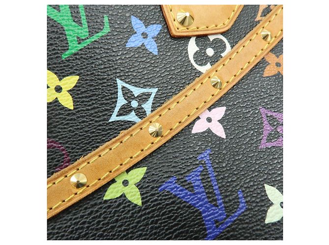 Louis Vuitton Monogram Trouville Multicolor Hand Bag Noir M92662 - vista 17