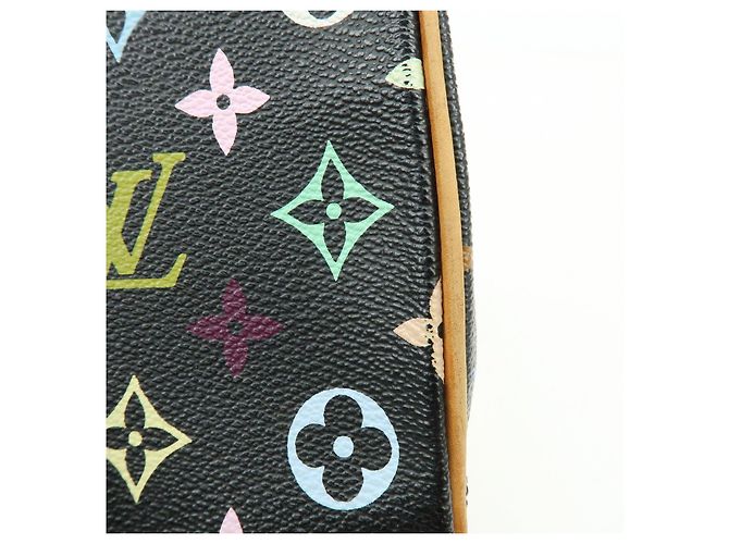 Louis Vuitton Monogram Trouville Multicolor Hand Bag Noir M92662 - vista 18