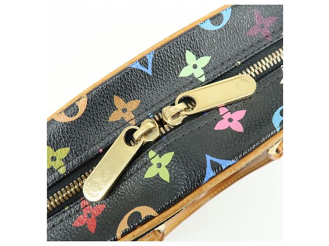 Louis Vuitton Monogram Trouville Multicolor Hand Bag Noir M92662 - vista 20