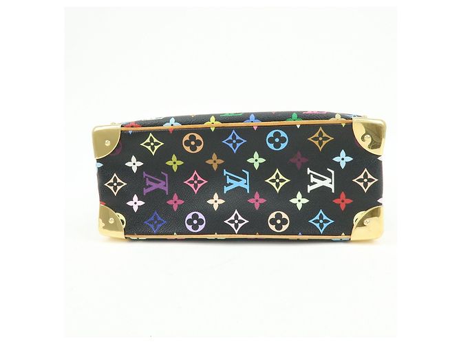 Louis Vuitton Monogram Trouville Multicolor Hand Bag Noir M92662 - vista 5