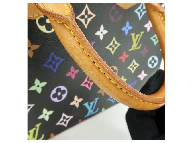 Louis Vuitton Monogram Trouville Multicolor Hand Bag Noir M92662 - vista 8