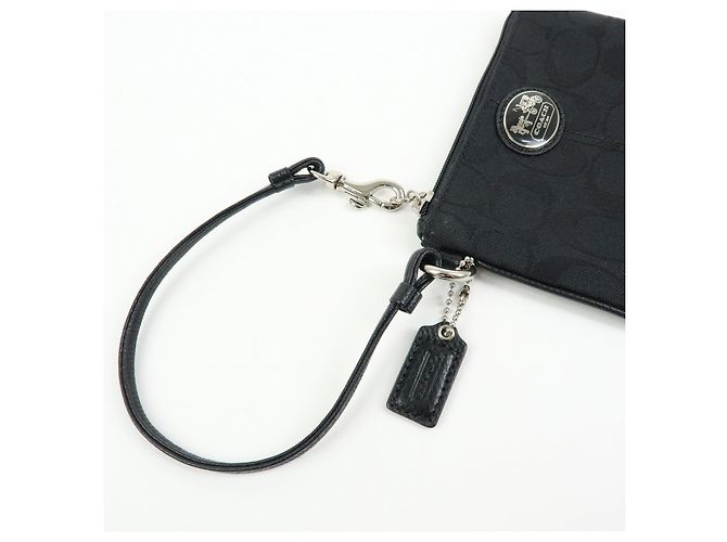 COACH Set di 3 borse a spalla e pochette in tela e pelle 2Way Marrone Nero - vista 21